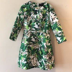 Blaque label leaf print dress size M